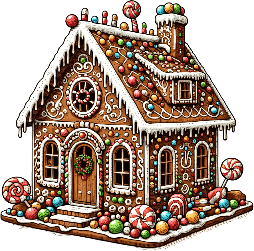 Gingerbread house