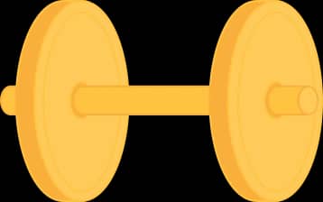 Filled dumbbell icon