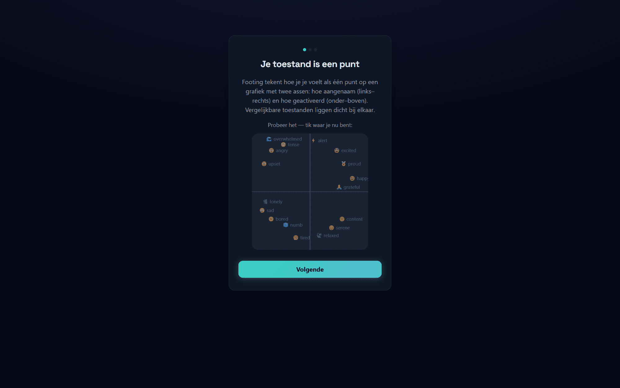 Screenshot of Footing