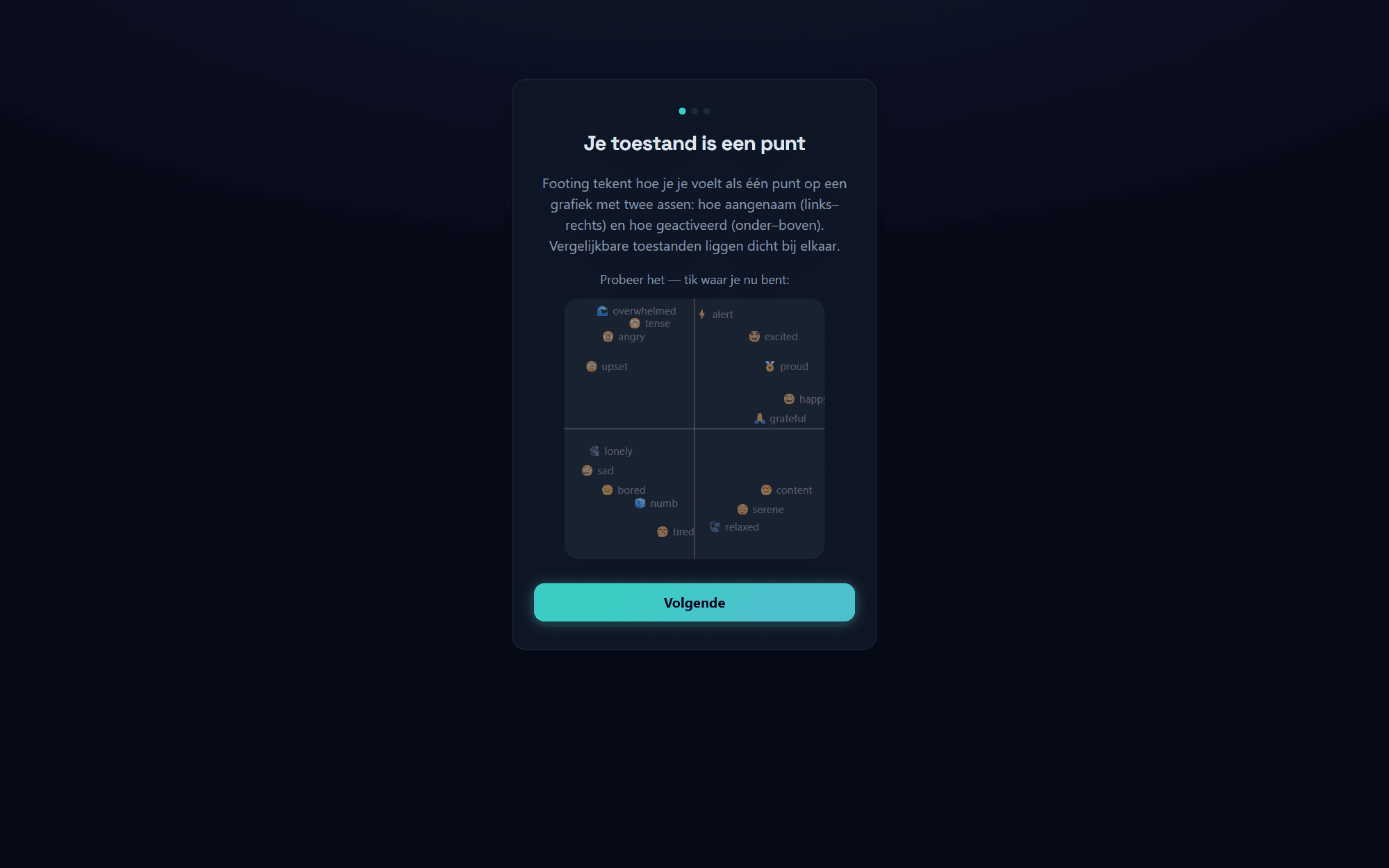 Screenshot of Footing