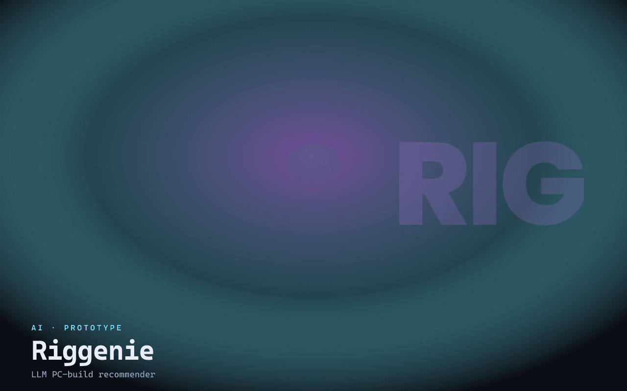 Screenshot of Riggenie